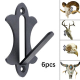 Maxbell 6x Deer Skull Mount Hanger for Game Animals Multipurpose Sturdy Skull Hanger