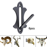 Maxbell 6x Deer Skull Mount Hanger for Game Animals Multipurpose Sturdy Skull Hanger