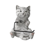 Maxbell Toilet Paper Roll Holder Funny Hotel Toilet Wall Mounted Toilet Paper Holder Grey