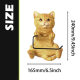 Maxbell Toilet Paper Roll Holder Funny Hotel Toilet Wall Mounted Toilet Paper Holder Yellow