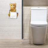 Maxbell Toilet Paper Roll Holder Funny Hotel Toilet Wall Mounted Toilet Paper Holder Yellow