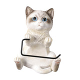 Maxbell Toilet Paper Roll Holder Funny Hotel Toilet Wall Mounted Toilet Paper Holder White