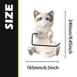 Maxbell Toilet Paper Roll Holder Funny Hotel Toilet Wall Mounted Toilet Paper Holder White