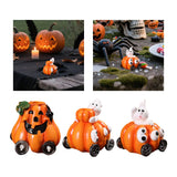Maxbell Pumpkin Statue Versatile Resin Sculpture for Windowsills Bookshelves Mantels