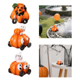Maxbell Pumpkin Statue Versatile Resin Sculpture for Windowsills Bookshelves Mantels