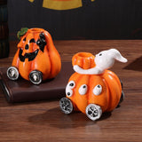 Maxbell Pumpkin Statue Versatile Resin Sculpture for Windowsills Bookshelves Mantels