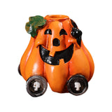 Maxbell Pumpkin Statue Versatile Resin Sculpture for Windowsills Bookshelves Mantels