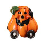 Maxbell Pumpkin Statue Versatile Resin Sculpture for Windowsills Bookshelves Mantels