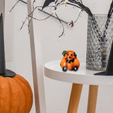 Maxbell Pumpkin Statue Versatile Resin Sculpture for Windowsills Bookshelves Mantels