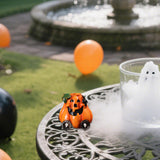 Maxbell Pumpkin Statue Versatile Resin Sculpture for Windowsills Bookshelves Mantels