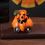 Maxbell Pumpkin Statue Versatile Resin Sculpture for Windowsills Bookshelves Mantels