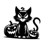 Maxbell Cat Silhouette Wall Decoration Metal Wall Art Decor for Living Room Hallway without Hat