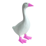 Maxbell Duck Sculpture Cartoon Gifts Standing Duck Key Holder for Bedroom Table Room