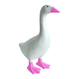 Maxbell Duck Sculpture Cartoon Gifts Standing Duck Key Holder for Bedroom Table Room