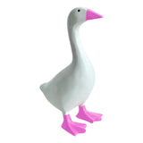 Maxbell Duck Sculpture Cartoon Gifts Standing Duck Key Holder for Bedroom Table Room