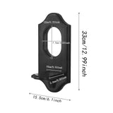 Maxbell Wall Candle Sconce Rack Wood Floating Mirror for Farmhouse Entryway Corridor