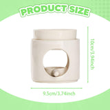Maxbell Essential Oil Burner Decorative Cylindrical Fragrance Warmer Porcelain