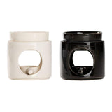 Maxbell Essential Oil Burner Decorative Cylindrical Fragrance Warmer Porcelain
