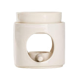 Maxbell Essential Oil Burner Decorative Cylindrical Fragrance Warmer Porcelain