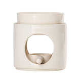 Maxbell Essential Oil Burner Decorative Cylindrical Fragrance Warmer Porcelain