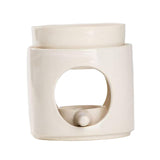 Maxbell Essential Oil Burner Decorative Cylindrical Fragrance Warmer Porcelain
