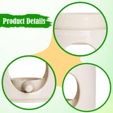 Maxbell Essential Oil Burner Decorative Cylindrical Fragrance Warmer Porcelain