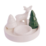 Maxbell Christmas Candle Holder Candle Stand for Parties Fireplace Table Centerpiece