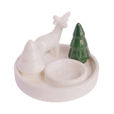 Maxbell Christmas Candle Holder Candle Stand for Parties Fireplace Table Centerpiece