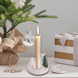 Maxbell Christmas Candle Holder Candle Stand for Parties Fireplace Table Centerpiece