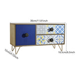 Maxbell Desktop Organizing Cabinet Sturdy MDF Drawer for Living Room Bedroom Kitchen