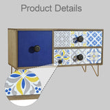 Maxbell Desktop Organizing Cabinet Sturdy MDF Drawer for Living Room Bedroom Kitchen