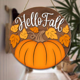 Maxbell Fall Hanging Sign Easy to Hang Versatile for Office Front Door Wall