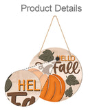 Maxbell Fall Hanging Sign Easy to Hang Versatile for Office Front Door Wall
