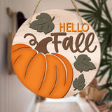Maxbell Fall Hanging Sign Easy to Hang Versatile for Office Front Door Wall