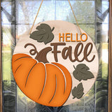 Maxbell Fall Hanging Sign Easy to Hang Versatile for Office Front Door Wall