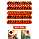 Maxbell 50Pcs Small Artificial Foam Pumpkins Fake Mini Faux Pumpkins 3.8cmx3.4cm