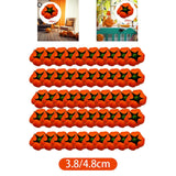 Maxbell 50Pcs Small Artificial Foam Pumpkins Fake Mini Faux Pumpkins 3.8cmx3.4cm