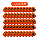 Maxbell 50Pcs Small Artificial Foam Pumpkins Fake Mini Faux Pumpkins 3.8cmx3.4cm