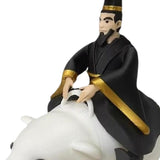 Maxbell Qin Shi Huang Statue Artwork Desk Ornament for Living Room Balcony Bookshelf