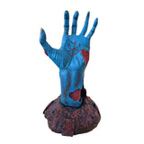 Maxbell Berserk Statue Hand God Figurine Resin Sculpture for Table Office Bedroom Blue