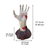 Maxbell Berserk Statue Hand God Figurine Resin Sculpture for Table Office Bedroom White