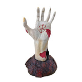 Maxbell Berserk Statue Hand God Figurine Resin Sculpture for Table Office Bedroom White