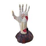 Maxbell Berserk Statue Hand God Figurine Resin Sculpture for Table Office Bedroom White