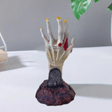 Maxbell Berserk Statue Hand God Figurine Resin Sculpture for Table Office Bedroom White