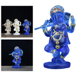 Maxbell Ganesh Figurine Resin Lord Ganesha Sculpture for Meditation Room White