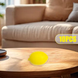 Maxbell 10x Mini Artificial Lemon Lifelike Fruit Model for Cabinet Kids Toys Bedroom