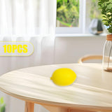 Maxbell 10x Mini Artificial Lemon Lifelike Fruit Model for Cabinet Kids Toys Bedroom