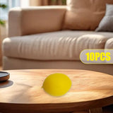 Maxbell 10x Mini Artificial Lemon Lifelike Fruit Model for Cabinet Kids Toys Bedroom