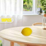 Maxbell 10x Mini Artificial Lemon Lifelike Fruit Model for Cabinet Kids Toys Bedroom