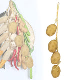 Maxbell Artificial Vegetable Ornament Versatile Corn Model for Decorating Fall Craft 50x10x5cm Potato
